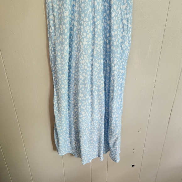 RIXO for Target ditsy floral midi dress blue white lace romantic feminine 12 - Picture 4 of 10